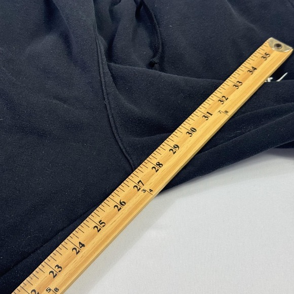 Nike Sweatpants Mens XL Black Fleece Jogger Waist Drawstring Cuffed Pockets Logo - Picture 5 of 10